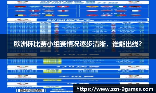 欧洲杯比赛小组赛情况逐步清晰，谁能出线？